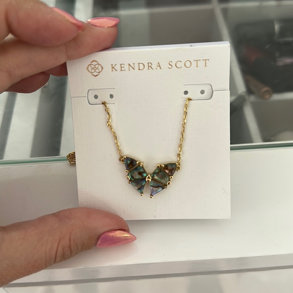 Kendra Scott Blair Butterfly Pendant Necklace NEW